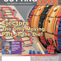 Front Cover of The Cutting Edge Magazine featuring Monroe Rubber and Plastic